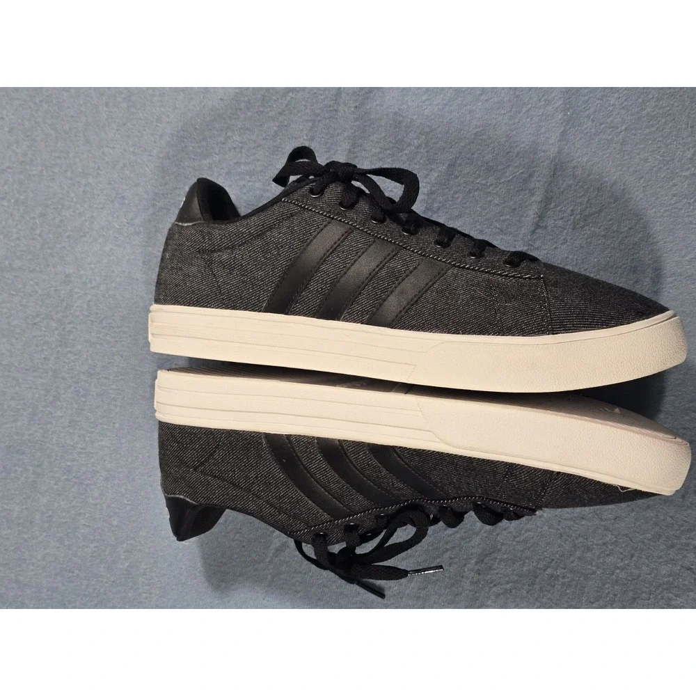 Adidas™ Daily 2.0 'Black Denim'  DB0284  Men Sz 11 Casual Sneakers